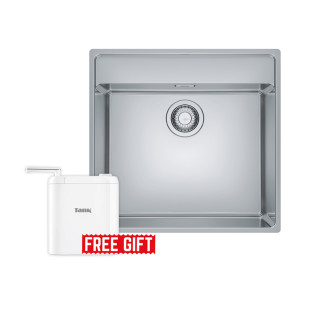  Franke Maris Under counter Square kitchen sink 53 × 51 cm stainless With Tank Pro Filter