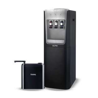  مبرد مياه الترا بكابينه 3 حنفيه مع فلتر تانك برو أسود