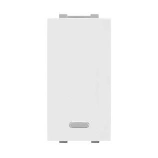 مفتاح كهرباء أحادى كومو تك 16 أمبير ابيض