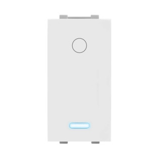 زر جرس بالضوء كومو تيك 16 امبير ابيض