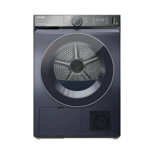 مجفف ملابس توشيبا 10 كيلو انفرتر رمادى غامق