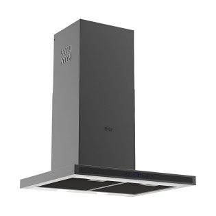 شفاط مطبخ بيورتى تي برو بلس 60 سم فضي غامق