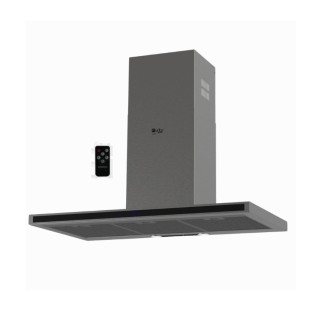 شفاط مطبخ بيورتى تي برو بلس 90 سم فضي غامق