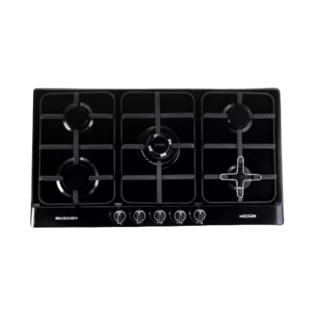 مسطح غاز بلت ان يونيون اير مودرن 5 شعلة 90 سم أسود