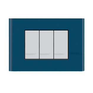 Cover frame Forma Max 3 Module Blue Bticino
