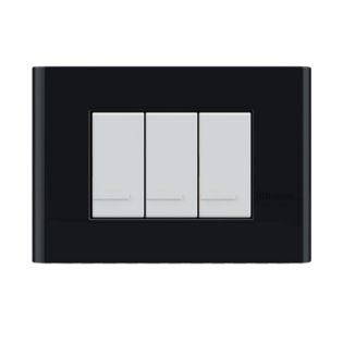 Cover frame Forma Max 3 Module Black Bticino