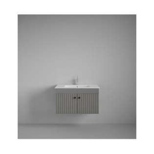 وحدة موبيليا بيرويا انتراسيت مع حوض 86×80سم كروم