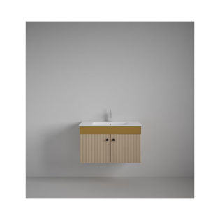 وحدة موبيليا بيرويا انتراسيت مع حوض 86×80سم جولد