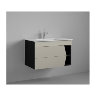 وحدة موبيليا بيرويا انتراسيت مع حوض 86×80سم لاتيه