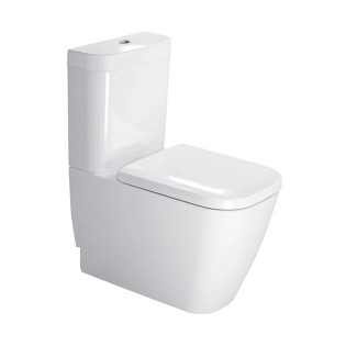 Duravit Happy D.2 Plus Close Coupled Toilet White
