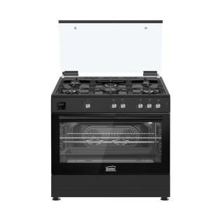 بوتجاز سيمفر 60 سم 5 شعلة أسود