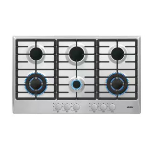 مسطح غاز بلت ان سيمفر 6 شعلة 90 سم ستانلس ستيل