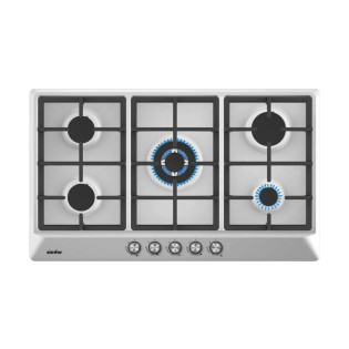 مسطح غاز بلت ان سيمفر 5 شعلة 90 سم استانلس ستيل