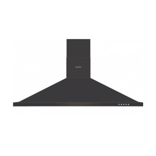 شفاط هرمي سيمفر 90 سم أسود