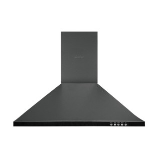 Simfer Built-In Chimney Kitchen Hood 60cm Black