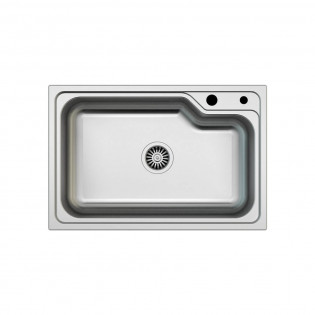 Asil Kitchen Sink 68.5 × 45.5 cm Stainless