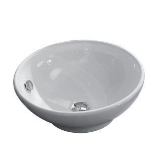 حوض دائري فوق سطح إيديال ستاندرد إندبندنت 44 سم أبيض