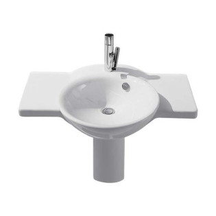 Ideal Standard Independent Round Wash Basin 80cm White