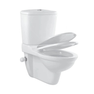 مرحاض معلق كومبي بالدش إيديال ستاندرد سان ريمو أبيض