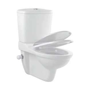 مرحاض معلق كومبي بالدش إيديال ستاندرد سان ريمو أبيض