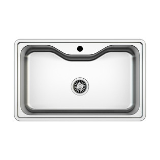 حوض مطبخ أصيل  60×50 سم ستانلس ستيل