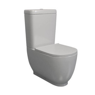 Sarreguemines Icon P Close Coupled Toilet with Sprayer White