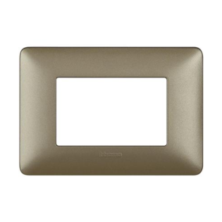 Cover frame Matix Edge 3 Module Titanium Bticino