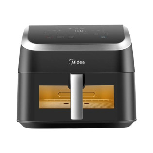 قلاية هوائية ميديا 9 لتر ديجيتال 2200 وات اسود