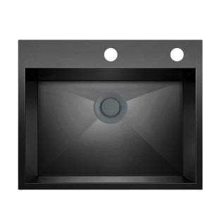 حوض مطبخ  بيورتي 50×60 سم ستانلس ستيل