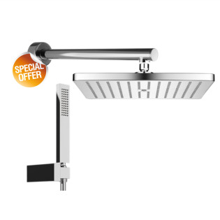 طقم دش كبينة سارديزاين كروم