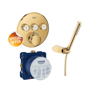 مجموعة جروهي وفيترا شاور ذهبي