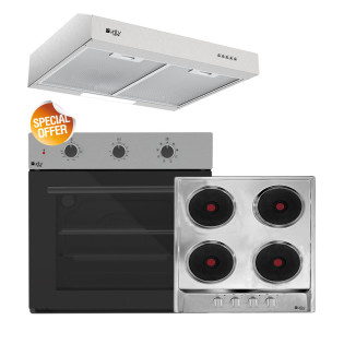 طقم أجهزة مطبخ بيورتى 60 سم ستانلس