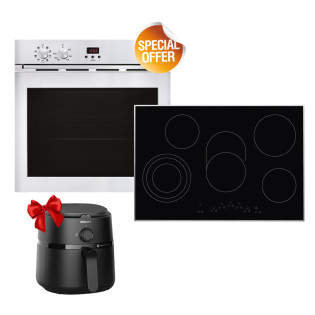 طقم أجهزة مطبخ كهرباء جليم جاز مع قلاية هوائية هدية