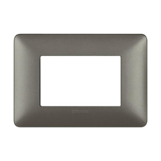 Cover frame Matix Edge 3 Module Iron Bticino