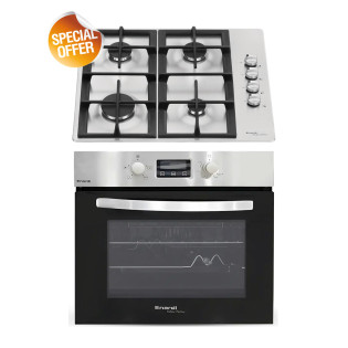 طقم أجهزة مطبخ ناردي 60 سم ستانليس ستيل