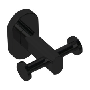 علاقة مزدوجة كلودى راك باشون أسود لامع