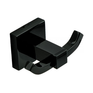 Kludi Rak Harmony Robe Hook Glossy Black