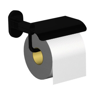 حامل مناديل كلودي راك باشون أسود مطفي