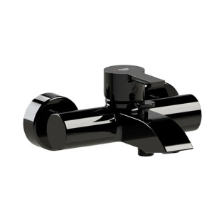 خلاط بانيو كلودي راك باشون أسود لامع 