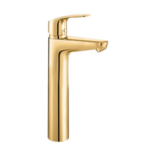 Kludi Rak Pearl High neck Basin Mixer Gold