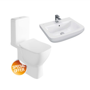 طقم حمام فيلروي اند بوخ ارشيتكتورا أبيض