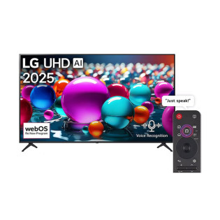 شاشة تلفزيون ال جى سمارت 65 بوصه بالريموت AI 4K UHD -  65UA85006LA