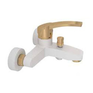 Sarrdesign Amazon Bathtub Mixer White x Gold