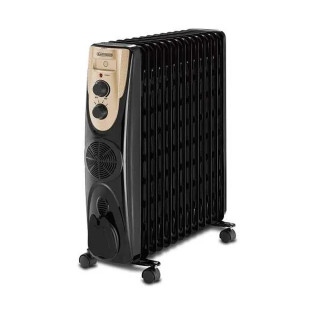 دفاية زيت بلاك اند ديكر 13 ريشة 2500 وات اسود