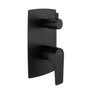 Genebre Koral Concealed Bathtub Mixer Black