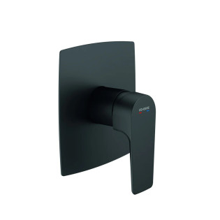 Genebre Coral Concealed Mixer Black