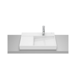 Roca Horizon Over Counter Top Bathroom Basin 60×42 cm White