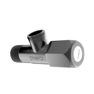 محبس زاوية 1/2 بوصة جواد رمادى