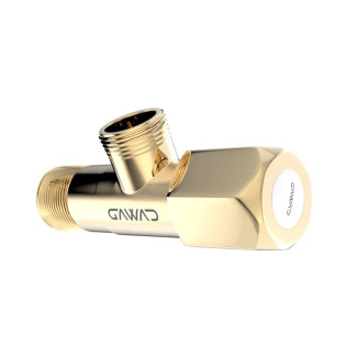 محبس زاوية 1/2 بوصة جواد ذهبى