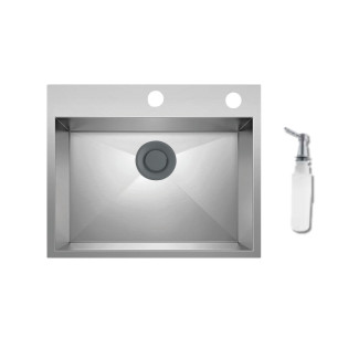 حوض مطبخ بيورتى 50 × 79 سم ستانلس ستيل